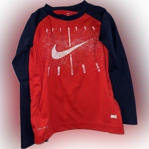 Nike long sleeve, youth size 4